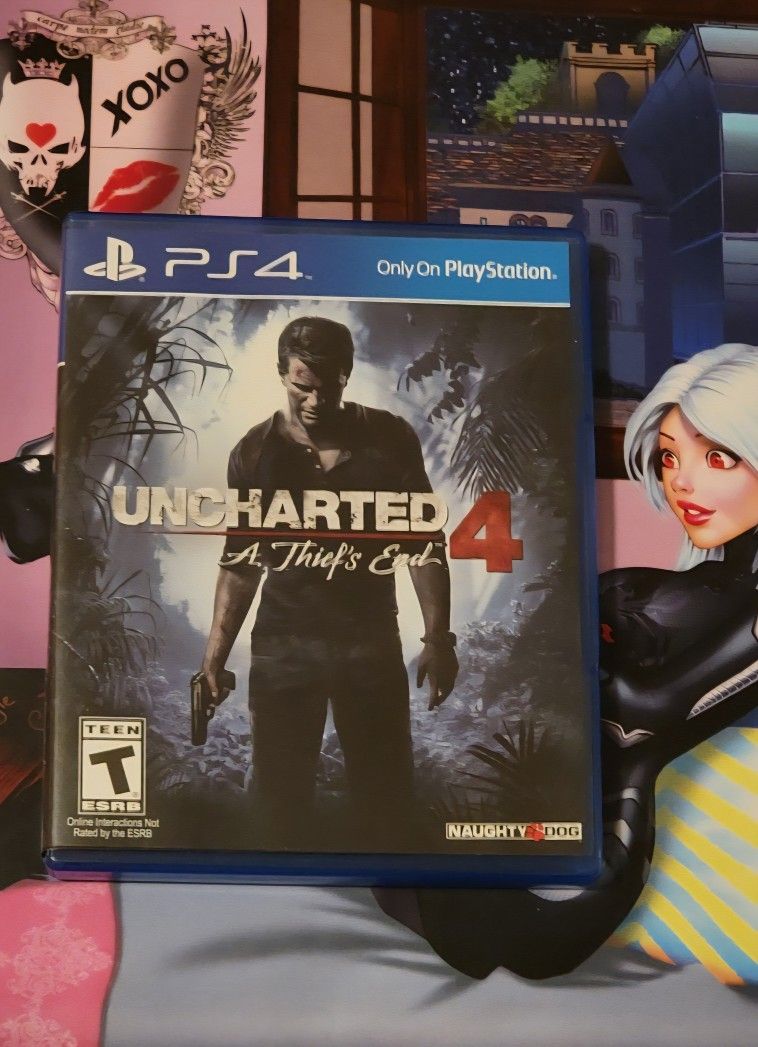 Uncharted 4: A Thief's End - Sony PlayStation 4 🏜🐢🏜