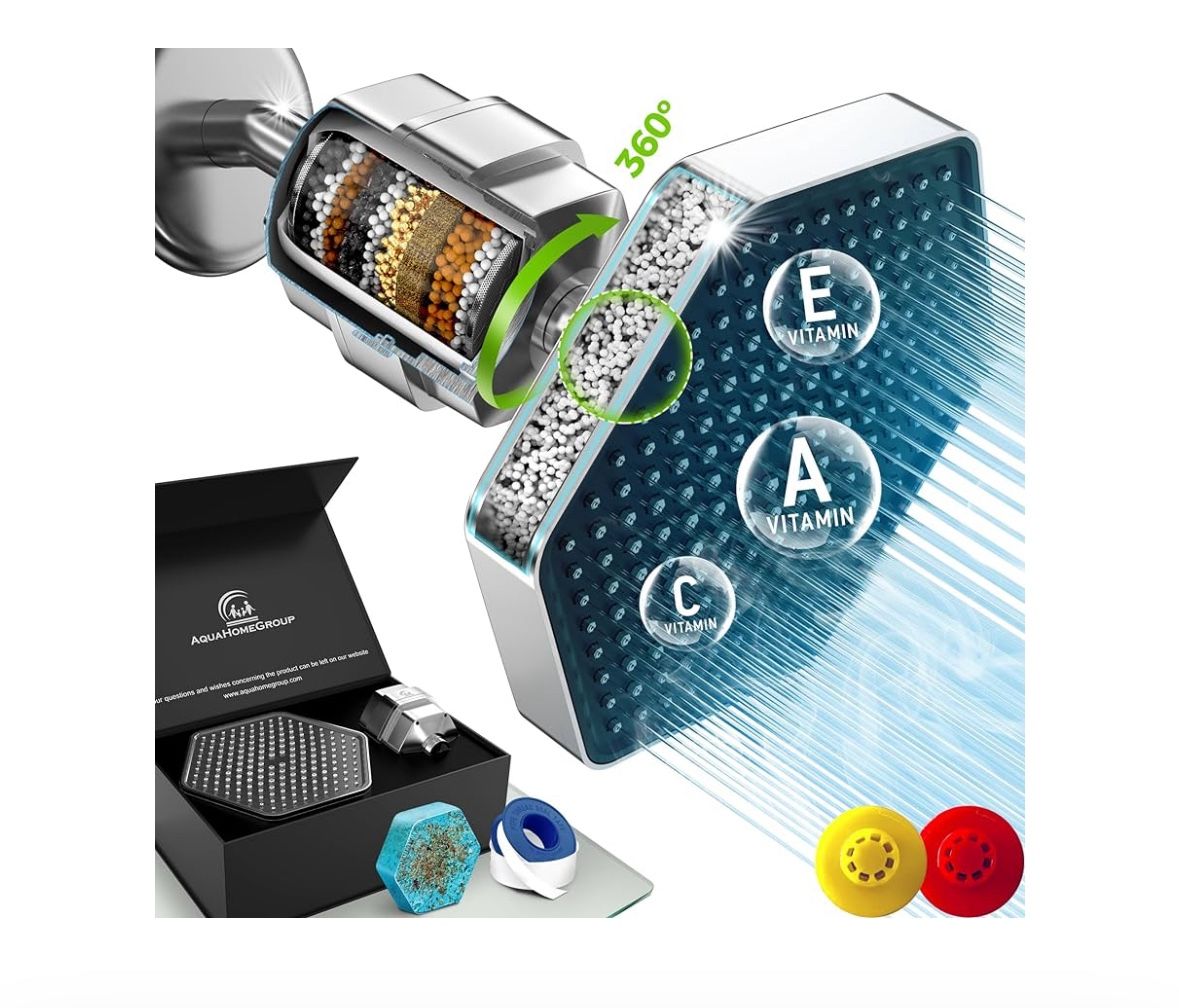 Filtered Shower Head Set