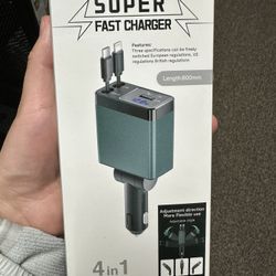 Super Fast Charger 4 In 1 USB-C Adjustment Direction