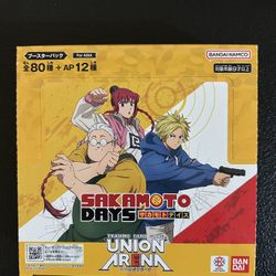 Union Arena Sakamoto Days Booster Box JP