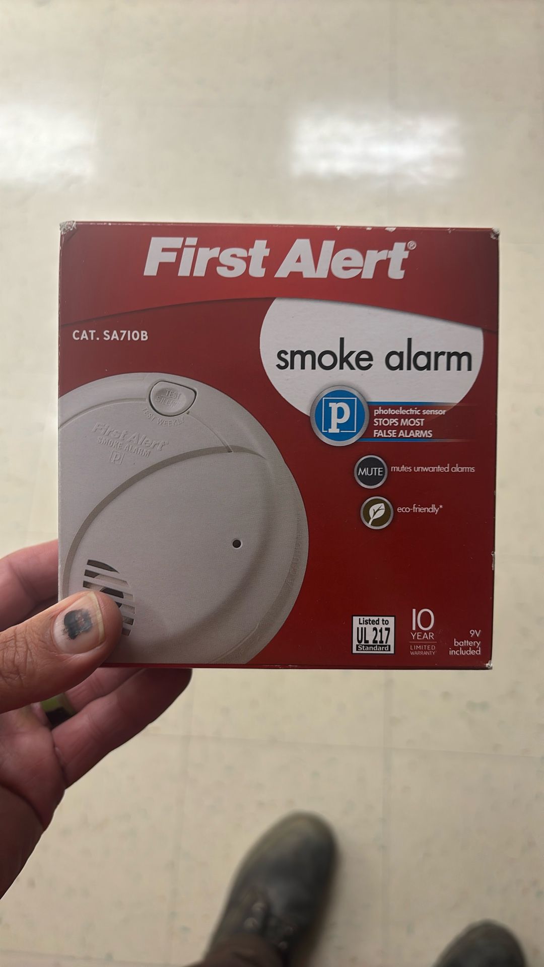 First Alert Smoke Alarm $40 Each Or $140 For All 4
