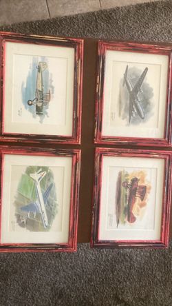 Watercolors of planes