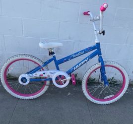 Huffy Seastar Kids Bike Blue and Pink