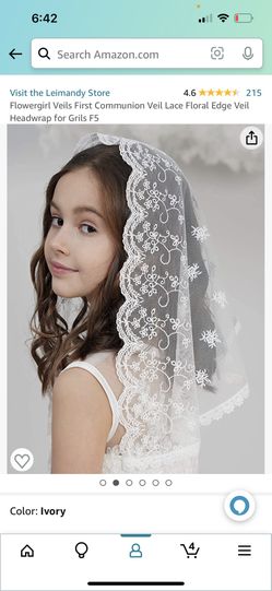 1st Communion Mantilla Veil