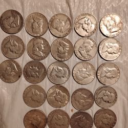 Liberty Half Dollars 23 For $220. 