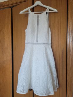 White Graduation Dress 
