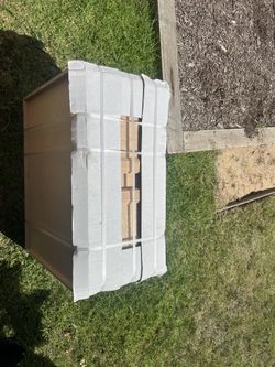 Unfinished Brand New White Oak Cabinet