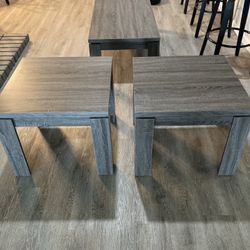 3 Piece Coffee and End Table Set