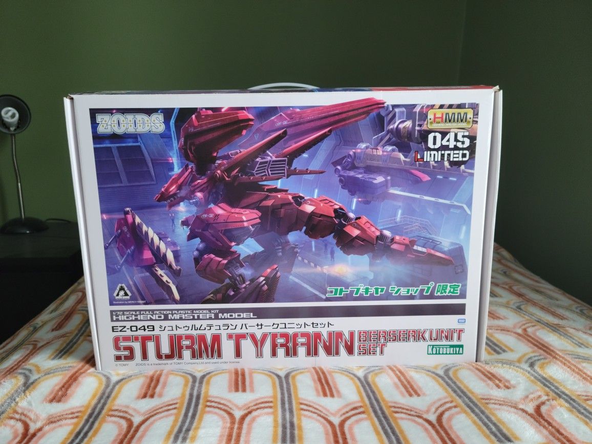 Hmm Sturm Tyrann Berserk Unit Set 045 Limited Edition