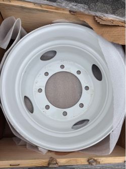 19.5" x 6.75" 8 Lug Steel Rims