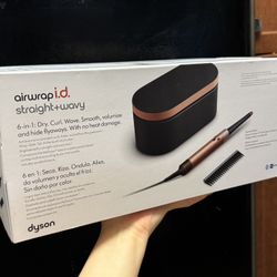 NEW Dyson Airwrap id multi styler and dryer Straight+Wavy Special Edition Amber silk model 123668-01