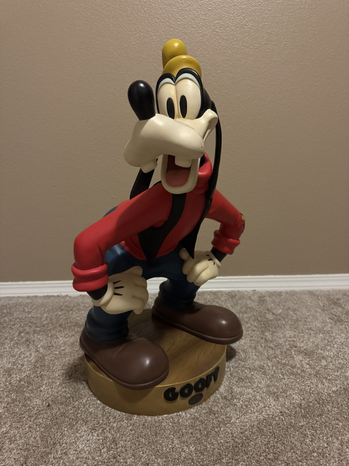 Vintage Disney Big Figure - Goofy (1932 Edition)