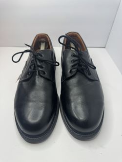 Tenderfoot Men's Size 11 Black Leather Steel Toe Dress Shoes