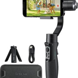 Isteady Mobile Plus Gimbal Stabilizer for Smartphone, 3-Axis Phone Gimbal Hohem