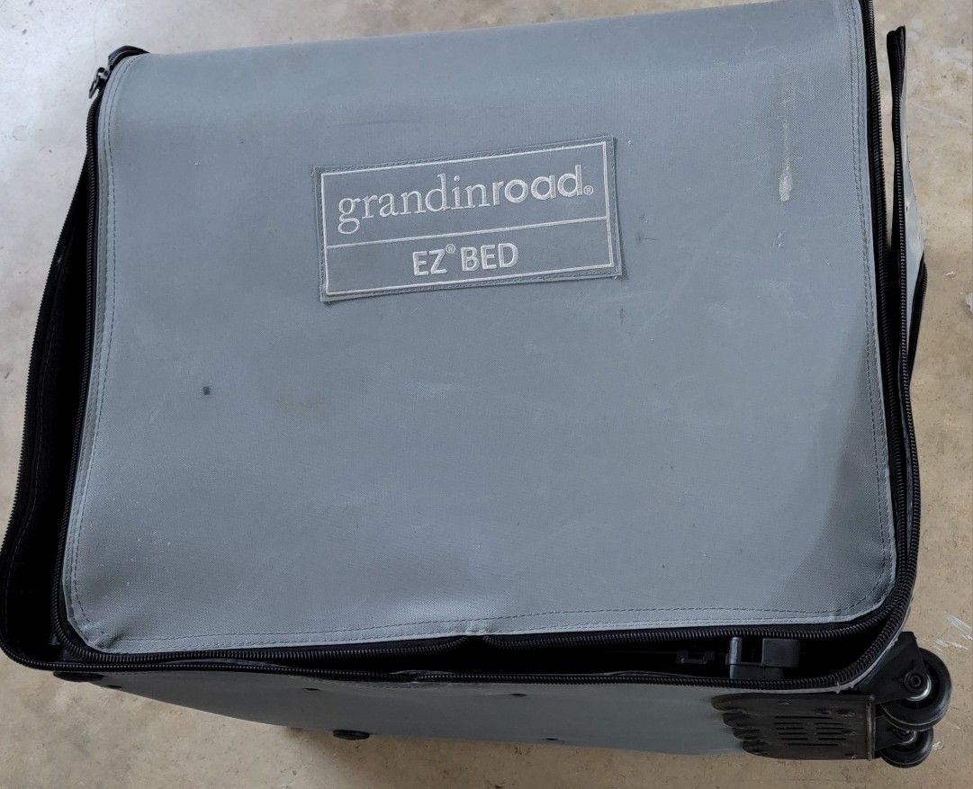Grandin Road Ez Bed Electric Air Mattress & Platform