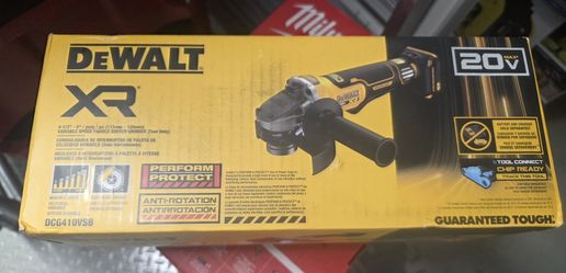 Dewalt XR Variable Speed Angle Grinder 