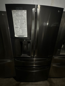 Stainless LG French Door Fridge with WaterDispenser
