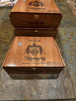 Work Of Art Cigar Box’s