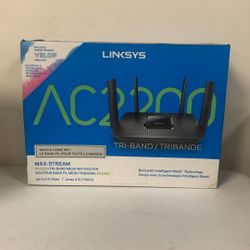 LINKSYS Max-Stream AC2200 Tri-Band  Mesh WiFi Router For Wireless Home Network   
