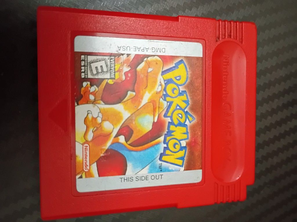 Gameboy Pokemon Red