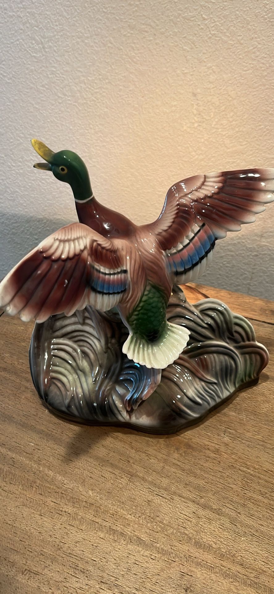 Maddux Of California Mallard Duck TV Lamp 1950’s