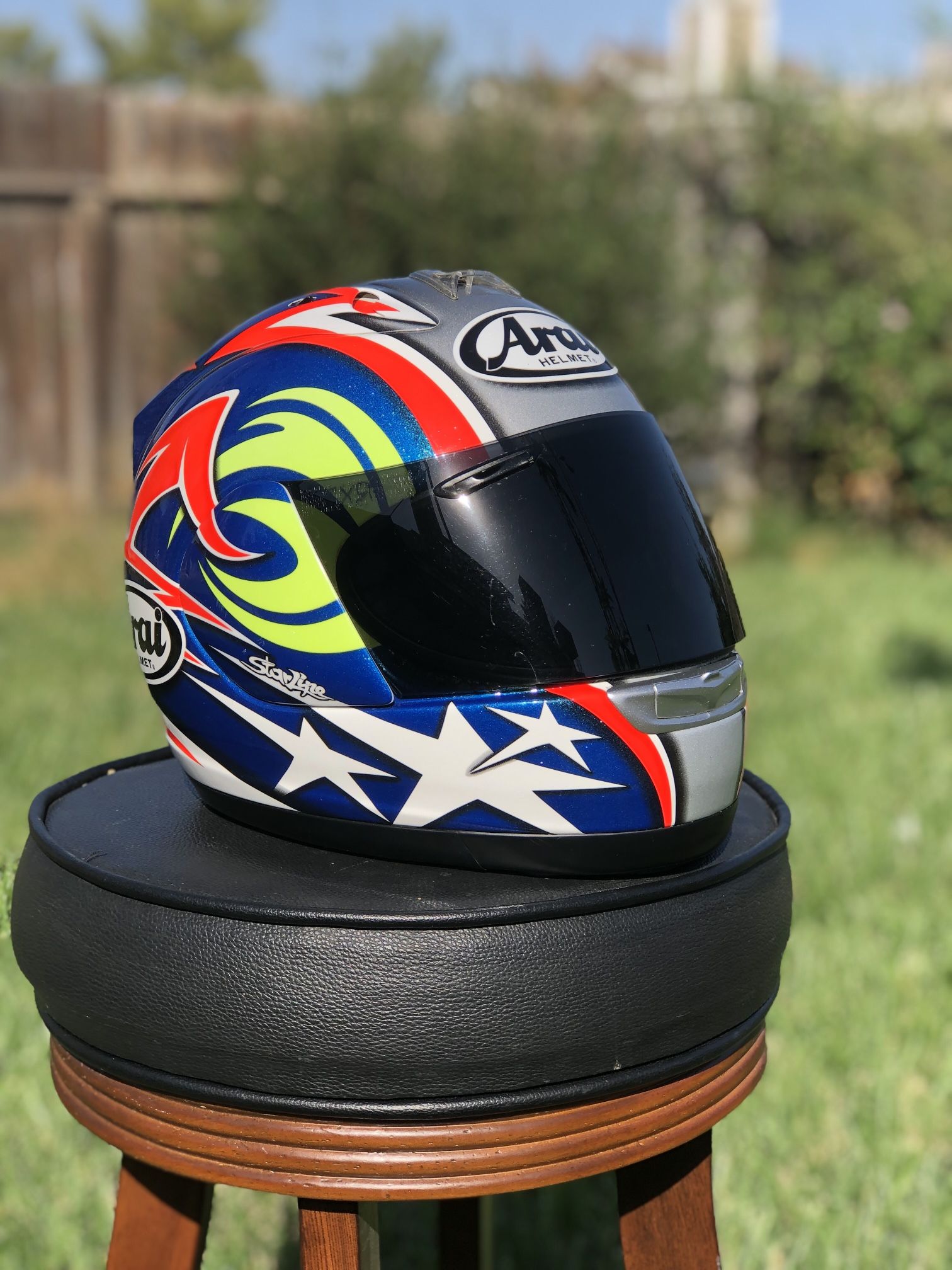 Arai Helmet Corsair RX-7 Nicky Haden