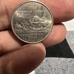 2000 Virginia State Jamestown Quarter 