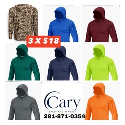 Playeras de trabajo 3 por $18 safety work shirts located in77015 cloverleaf area