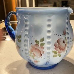 Hand Painted Pitcher 