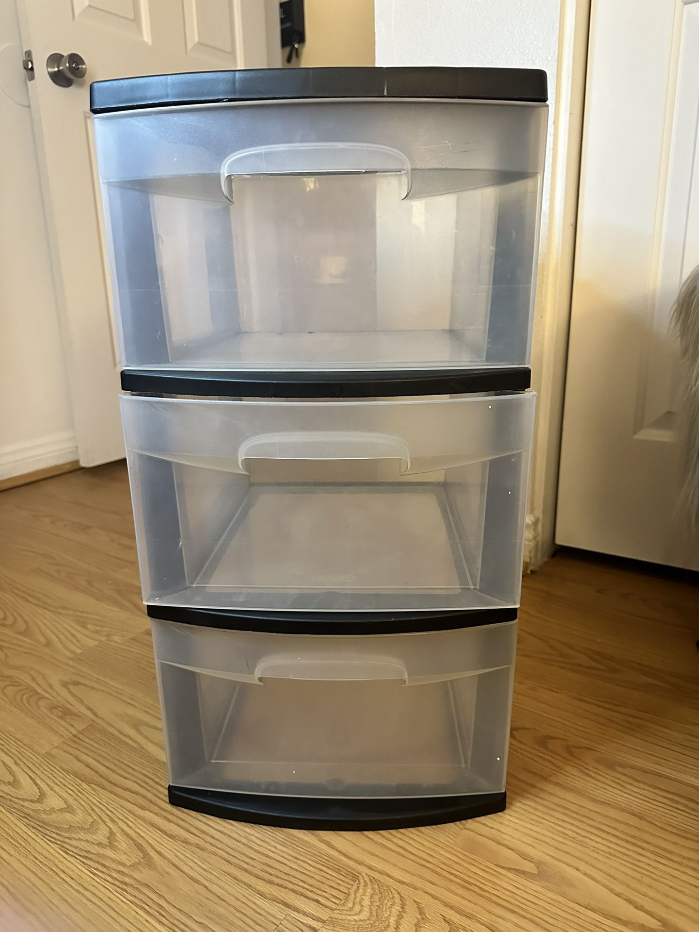 3 Drawer Plastic Storage Container