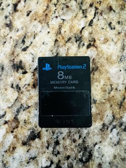PLAYSTATION 2 (PS2) 8GB MEMORY CARD