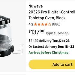 NuWave pro infrared oven