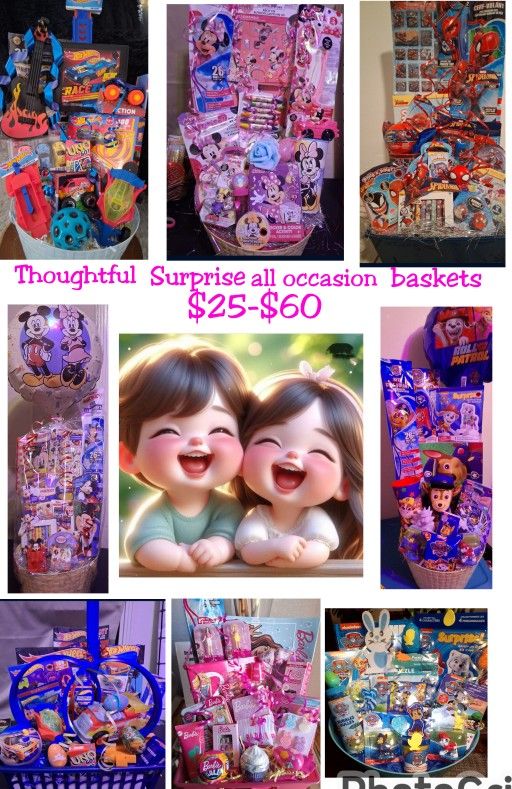 Gift BASKETS AVAILABLE/ ALL OCCASION V