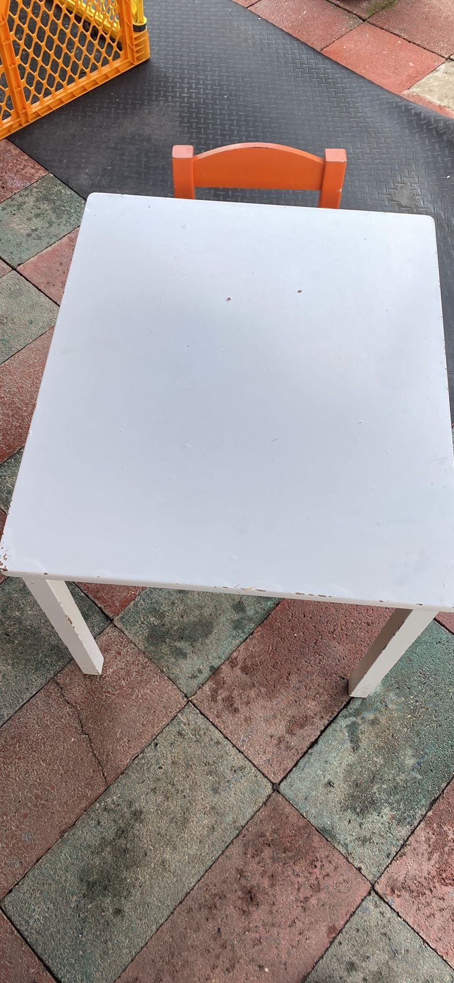 Kids Table And One Chair Asking For $15 