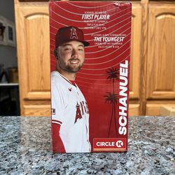Los Angeles Angels Of Anaheim Nolan Schanuel Bobblehead  2025 Angels.  