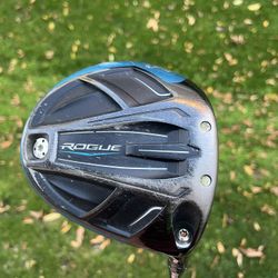 RH Callaway Rogue Driver 9.5 degrees
