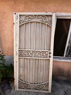 Metal door