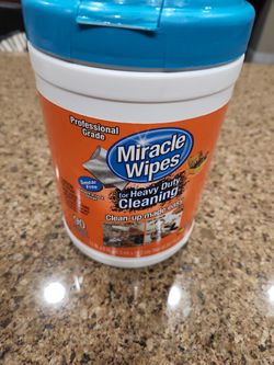 Miracle Wipes for Heavy Duty Cleaning 