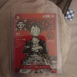 Japanese One Piece TCG Magazine Issue #20 Card