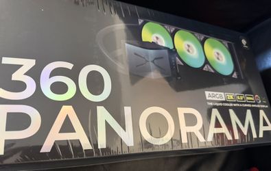 TRYX PANORAMA 360 ARGB Liquid CPU Cooler โ $225