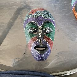 Zulu Mask Purple Skin