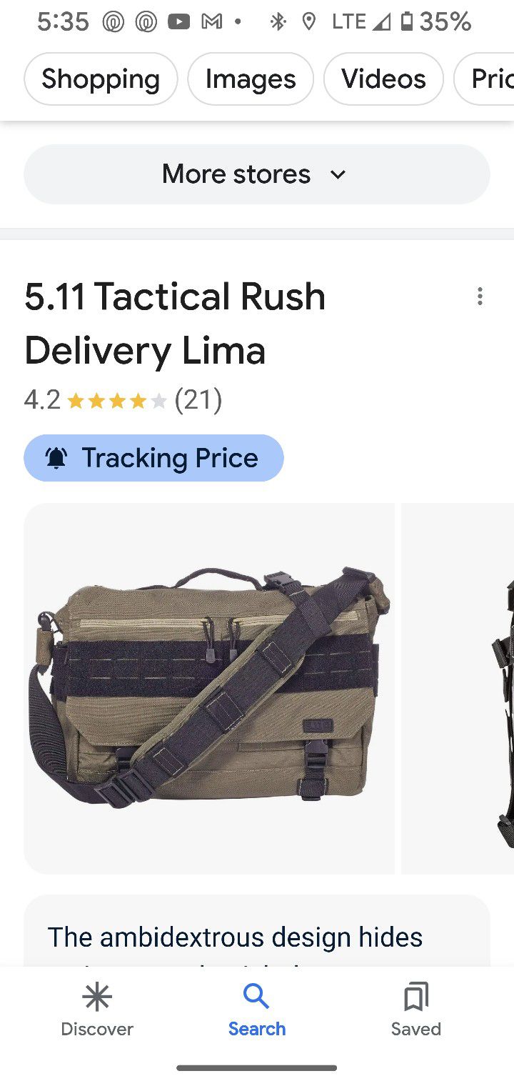5.11 Tactical Rush Bag (Lima)😁🪖🥾🚶‍♀️🚶‍♂️