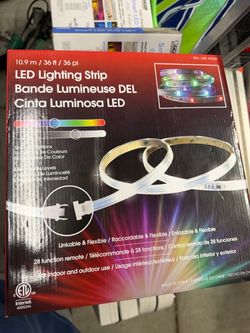 Feit LED light strips.