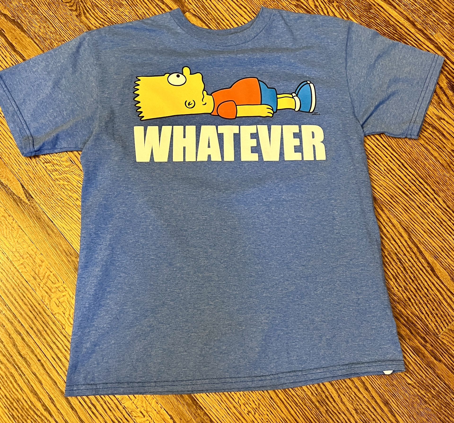 The Simpsons Bart Simpson Whatever t shirt Youth size XL