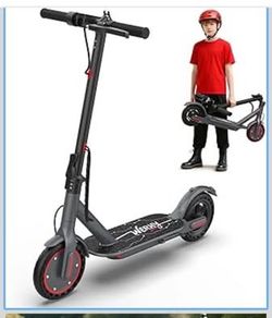 Foldable Electric Scooter for Kids, 350W Motor, Max 12Miles Long Range, 19 MPH Max Speed, 8.5" Solid