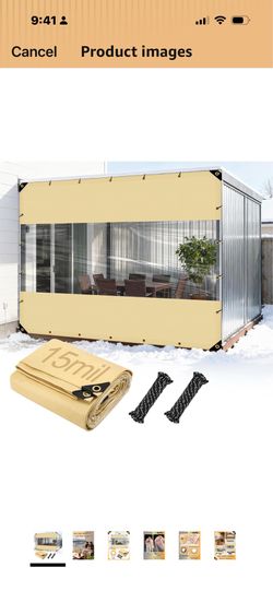 Outdoor Vinyl Curtains