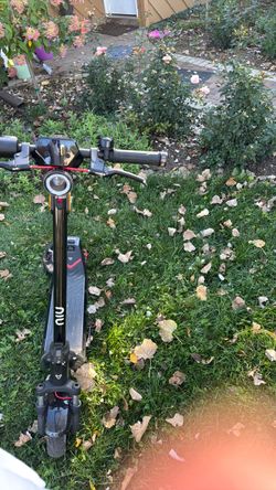 Niu 24mph electric scooter