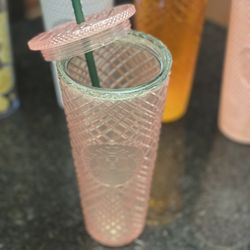 Starbucks Cup Pink/Green