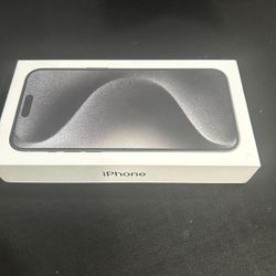 iPhone 15 Pro Max 256G New Black Titanium 