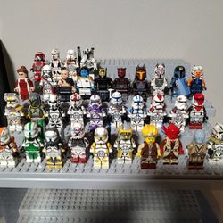 Lego Star Wars Clone Army Customs / Atlanta Bricks / Big Kid Brix Lot Of 34 Figs